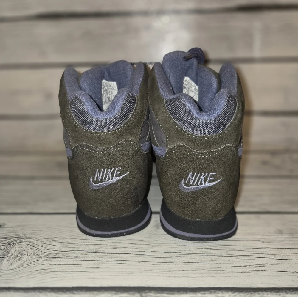 Vintage Nike Air 90's Caldera Boots Gray Purple Womens US Size 8 Outdoor Hiking - Picture 5 of 11